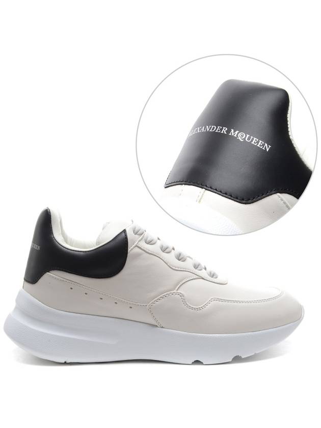 Men's Francese Runner Low Top Sneakers Ivory - ALEXANDER MCQUEEN - BALAAN 2