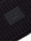 Pansy face patch wool beanie hat - ACNE STUDIOS - BALAAN 2