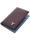 Men s T Logo Two tone Card Wallet XAMTSYFA200 RTV 9O72 24F - TOD'S - BALAAN 5