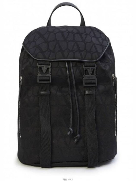 Iconographe Backpack Black - VALENTINO - BALAAN 2