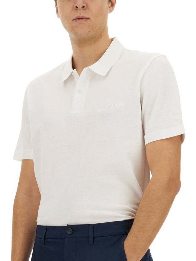 Boss Mercerized Cotton Polo Shirt - HUGO BOSS - BALAAN 4