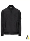 Membrana 3L TC Bomber Jacket Black - STONE ISLAND - BALAAN 2