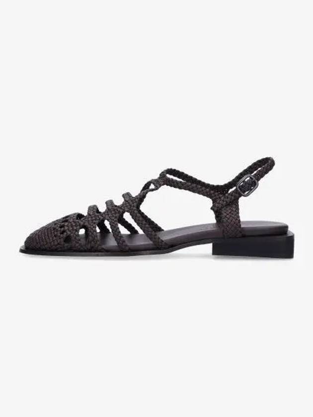 Varana sandals dark brown WFR23BARA004DKBROWN - HEREU - BALAAN 1