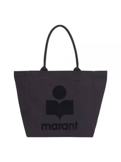 Yenky Logo Tote Bag Black - ISABEL MARANT - BALAAN 2