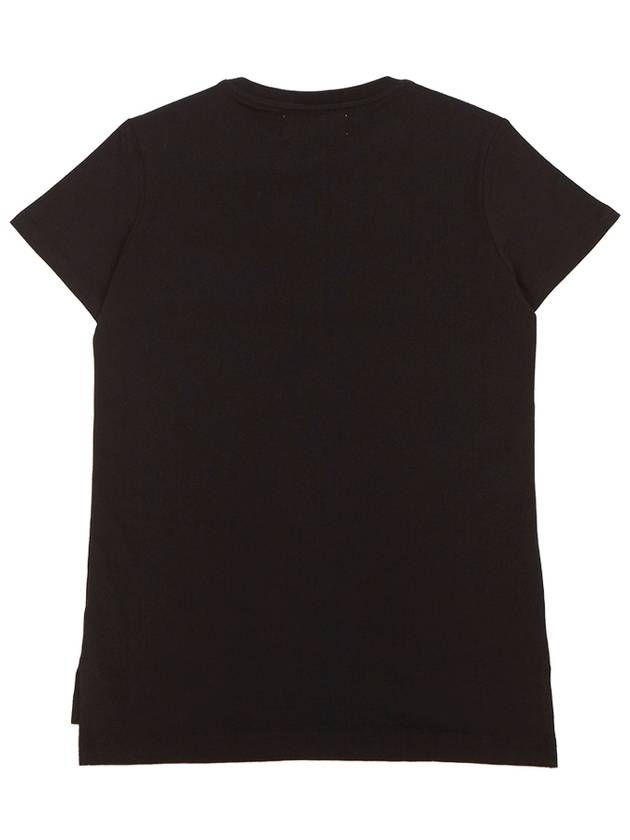 Embroided ORB Peru Short Sleeve T-Shirt Black - VIVIENNE WESTWOOD - BALAAN 3