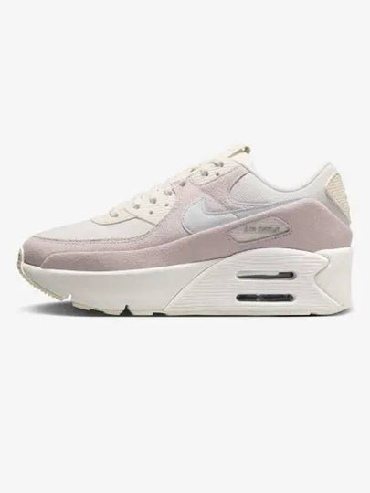 Air Max 90 LV8 SE Low Top Sneakers Photon Dust Light Soft Pink - NIKE - BALAAN 2