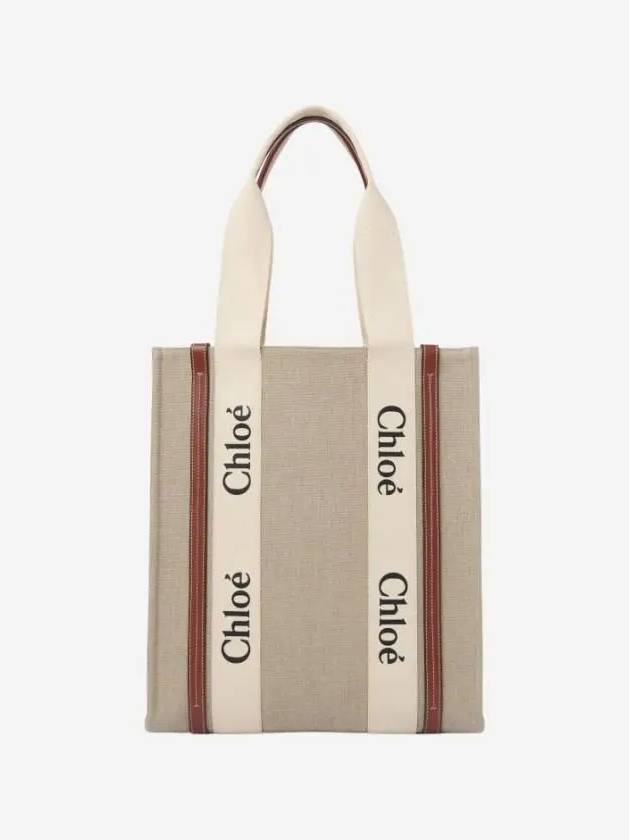 Woody Tote Bag Beige - CHLOE - BALAAN 2