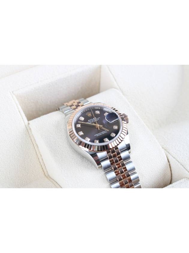 Rolex Datejust 28 Aubergine 10P 22 Years - ROLEX - BALAAN 4