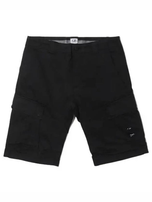 Stretch Satin Lens Cargo Shorts Short Pants Men - CP COMPANY - BALAAN 1