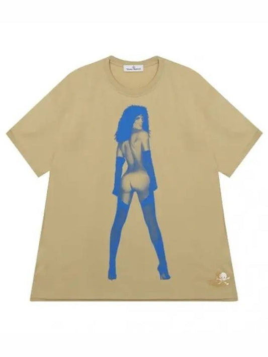 Oversized Pinup T Shirt Women s Short Sleeve Tee - VIVIENNE WESTWOOD - BALAAN 1