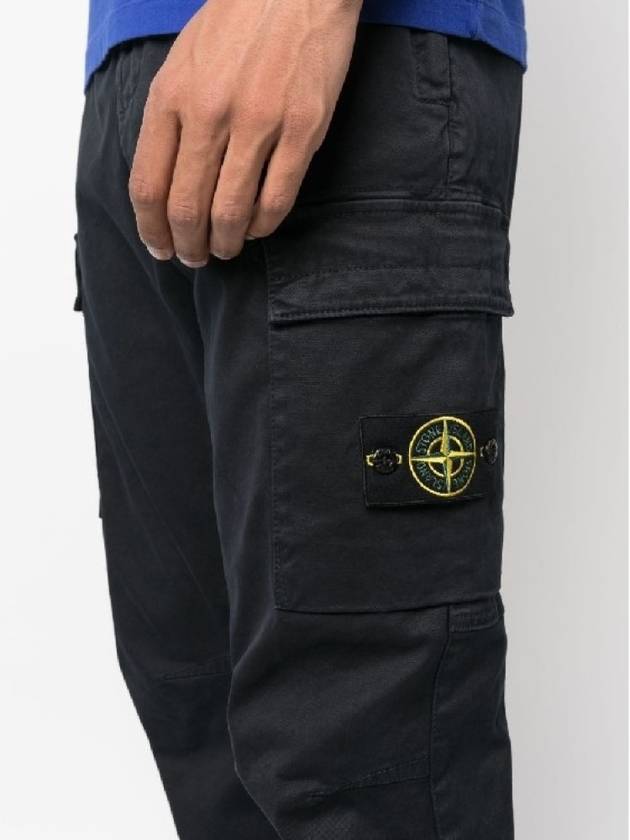 Wappen Patch Cargo Track Pants Navy - STONE ISLAND - BALAAN 7