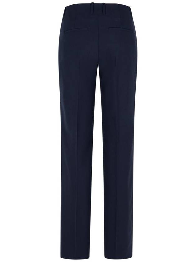 Closed 'Sasia' Navy Polyester Blend Pants - CLOSED - BALAAN 3