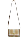 Hampshire Check Cross Bag Archive Beige - BURBERRY - BALAAN 8