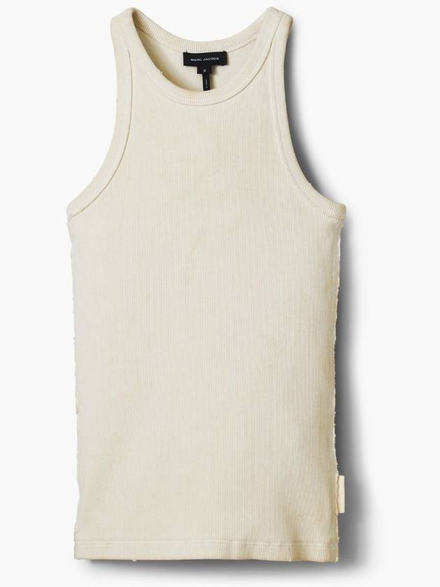 Heavy Cotton Rib Grunge Rib Tank_Cream (2S4RTP016C12-106) - MARC JACOBS - BALAAN 4