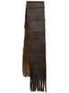 Shearling Scarf Dark Brown - OUR LEGACY - BALAAN 1