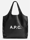 Ninon Logo Print Tote Bag Black - A.P.C. - BALAAN 2