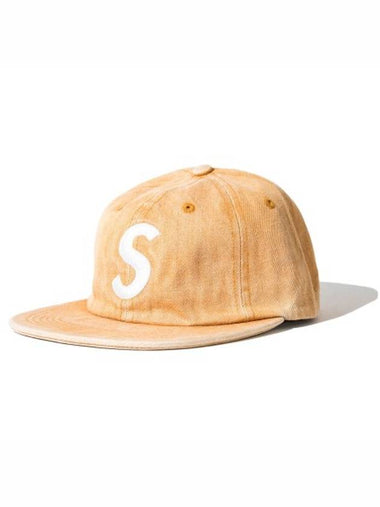 washed denim S logo 6panel yellow cap WASHED DENIM S LOGO 6PANEL - SUPREME - BALAAN 1