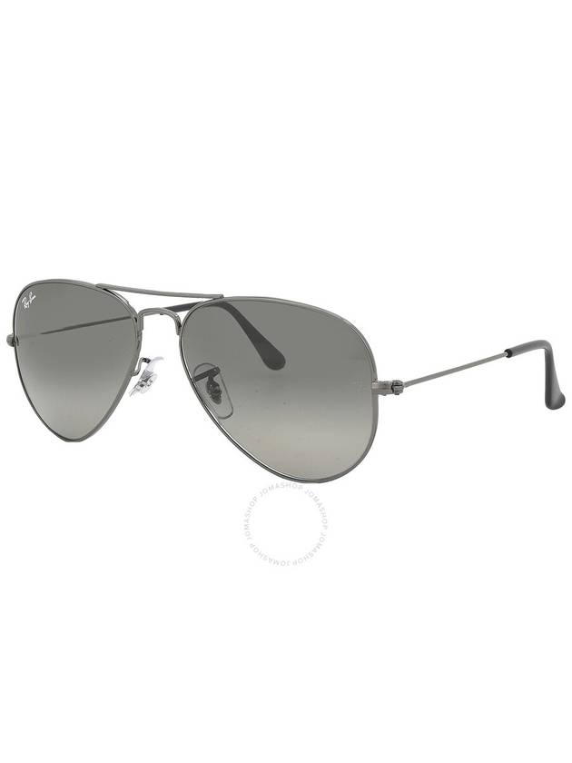 Ray Ban Aviator Gradient Grey Unisex Sunglasses RB3025 004/71 55 - RAY-BAN - BALAAN 2