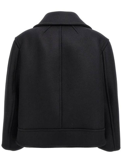 Saint Laurent Oversized Caban Coat - SAINT LAURENT - BALAAN 2