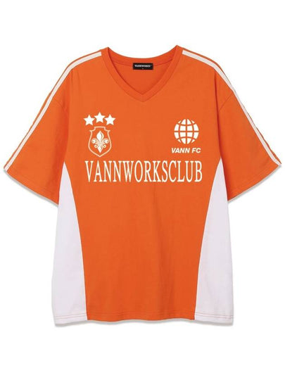 Sporty Block Core V-Neck Short Sleeve T-Shirt - VANN WORKS - BALAAN 2