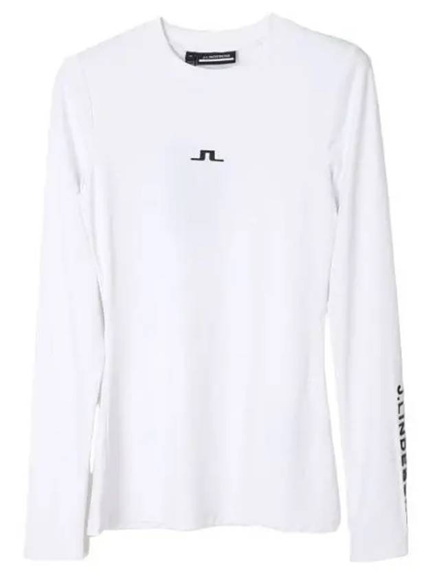 Women s Tecla Crew Neck Top Golf Long Sleeve T Shirt - J.LINDEBERG - BALAAN 1