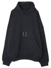 BB Paris Strass Large Fit Hoodie Black - BALENCIAGA - BALAAN 2