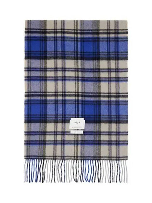 Levint Plaid Muffler Z Blue BMADFWAC0401BL - ADER ERROR - BALAAN 1