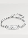 Monogram Bold Bracelet Silver - LOUIS VUITTON - BALAAN.