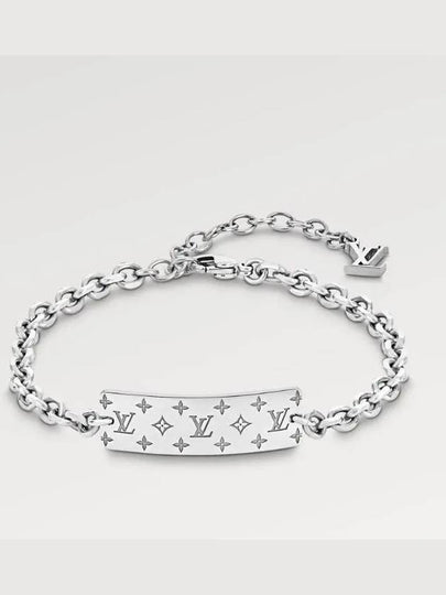 Monogram Bold Bracelet Silver - LOUIS VUITTON - BALAAN 2