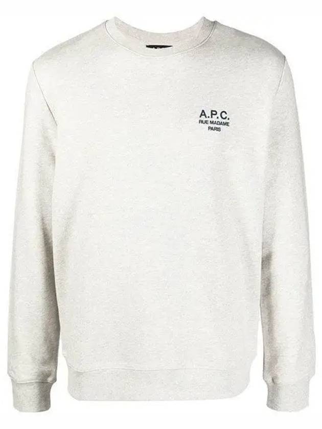 Rider Chest Small Logo Sweatshirt Grey - A.P.C. - BALAAN 2