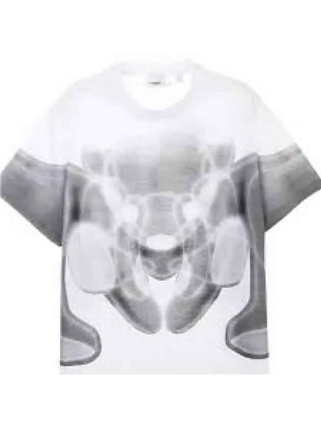 Elon Graphic Logo Short Sleeve T-Shirt White - BURBERRY - BALAAN 2