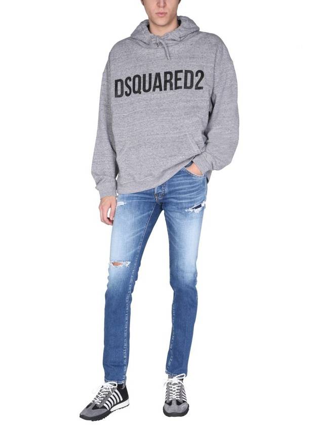 logo hood gray - DSQUARED2 - BALAAN 3