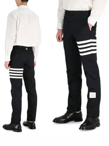 Diagonal MTU245A 03788 415 Chino Pants 987916 - THOM BROWNE - BALAAN 1