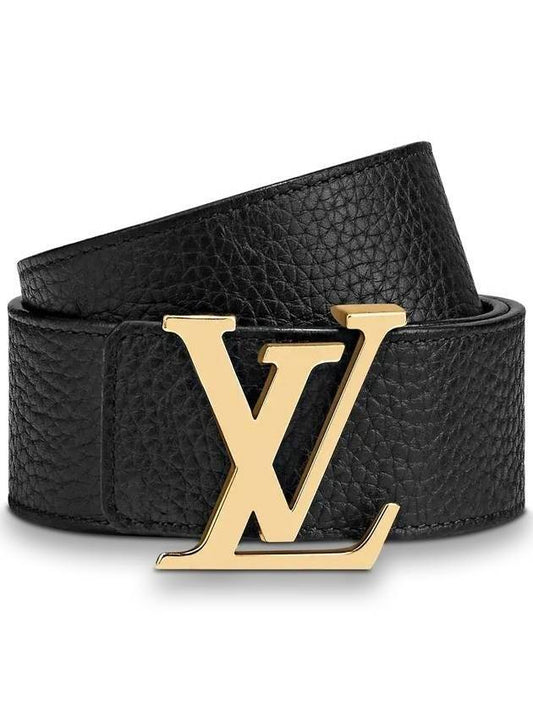 Initial 40MM Reversible Belt Black - LOUIS VUITTON - BALAAN 1