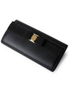 Vara Bow Continental Long Wallet Black - SALVATORE FERRAGAMO - BALAAN 6