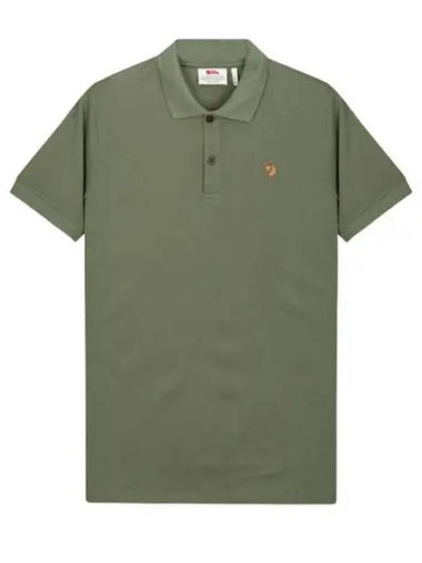 Men s Ovik Polo Shirt Green - FJALL RAVEN - BALAAN 1