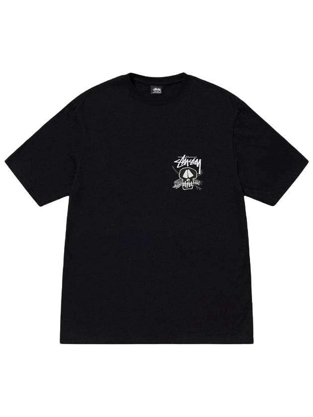 Fresh Foils Short Sleeve T-Shirt Black - STUSSY - BALAAN 1