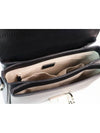 GG Interlocking Chain Small Top Handle Shoulder Bag Black - GUCCI - BALAAN 9