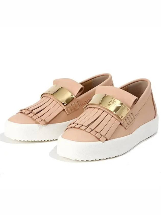 RS7028 SHELL May London Gold Bar Slipons - GIUSEPPE ZANOTTI - BALAAN 1