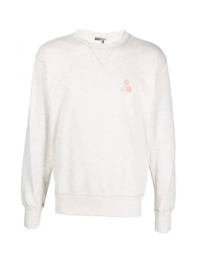 Men's Mike Logo Sweatshirt Ecru - ISABEL MARANT - BALAAN 3