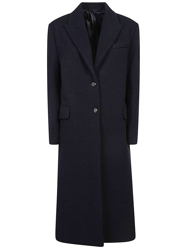 Calvin Klein Wool Long Coat - CALVIN KLEIN - BALAAN 1