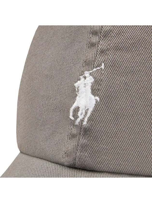 Embroidered Pony Ball Cap Grey - POLO RALPH LAUREN - BALAAN 5