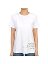 Aris Short Sleeve T-Shirt White - MAX MARA - BALAAN 1