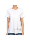 Aris Short Sleeve T-Shirt White - MAX MARA - BALAAN 2