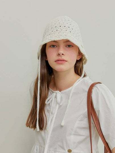 NET BUCKET HAT IVORY - ANOETIC - BALAAN 2