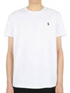 Men's Embroidered Pony Short Sleeve T-Shirt White - POLO RALPH LAUREN - BALAAN 3