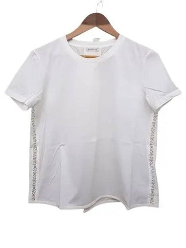 8064100 8390X 035 Women s T Shirt White - MONCLER - BALAAN 1