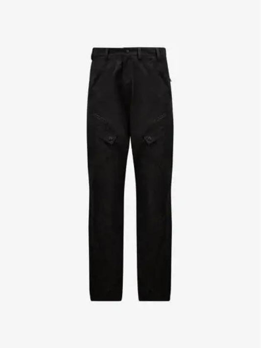 logo patch straight pants 2A00008 5957F 999 - MONCLER - BALAAN 1