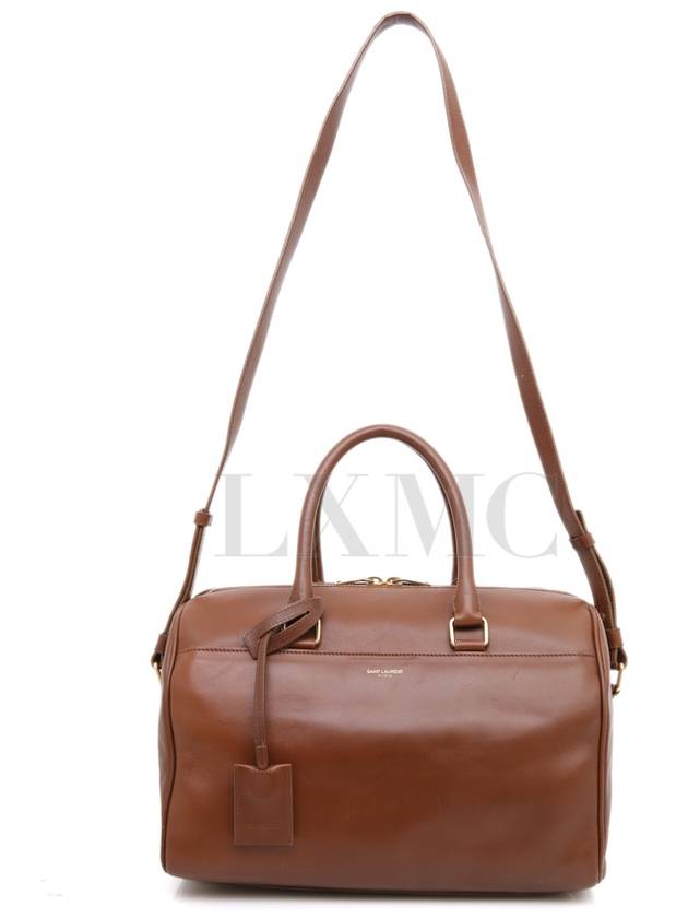 Duffel bag camel brown Boston 322049 cross - SAINT LAURENT - BALAAN 4