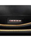 Trunk Medium Calfskin Shoulder Bag Black - MARNI - BALAAN 11